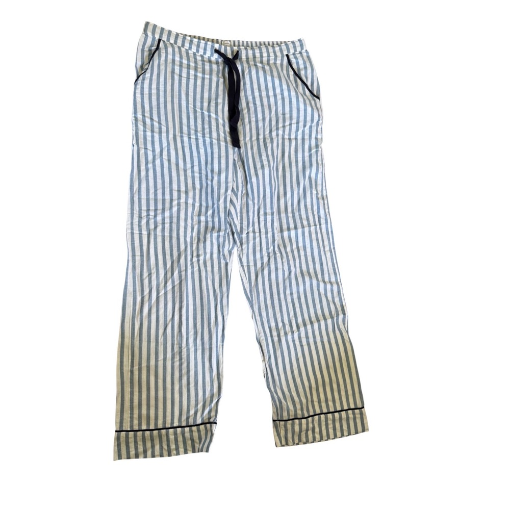 John‎ Lewis & Partners striped blue and white lounge pj pants Casual